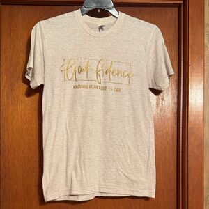 American Apparel Beige Graphic Tee